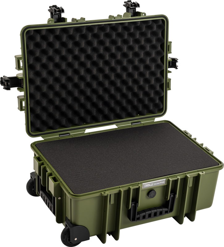 B&W Outdoor Cases BW Outdoor Cases Type 6700 / Bronze green (pre-cut foam) – för filmskapare