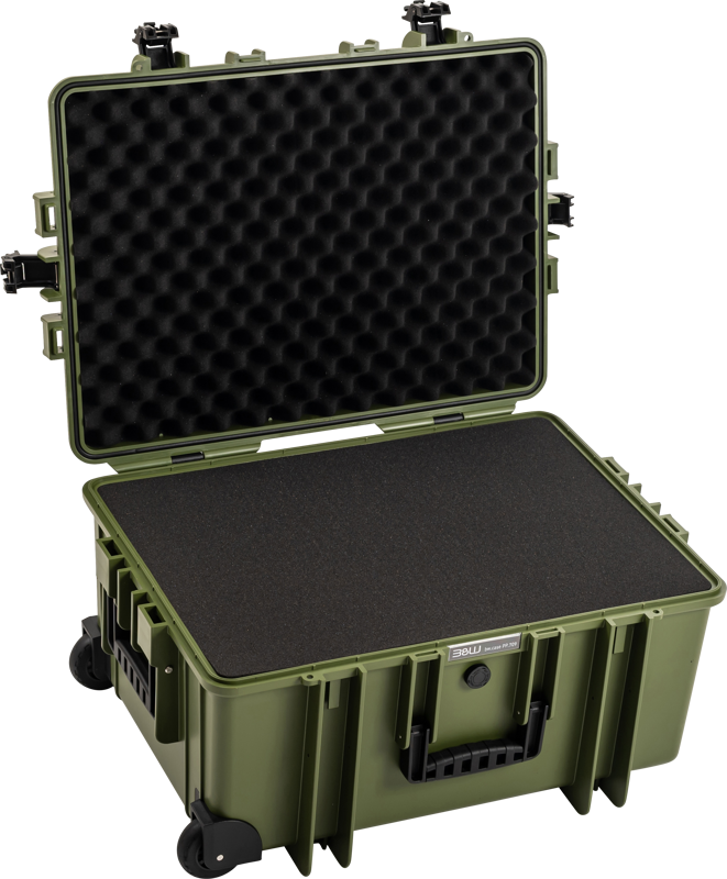 B&W Outdoor Cases BW Outdoor Cases Type 6800 / Bronze green (pre-cut foam)
