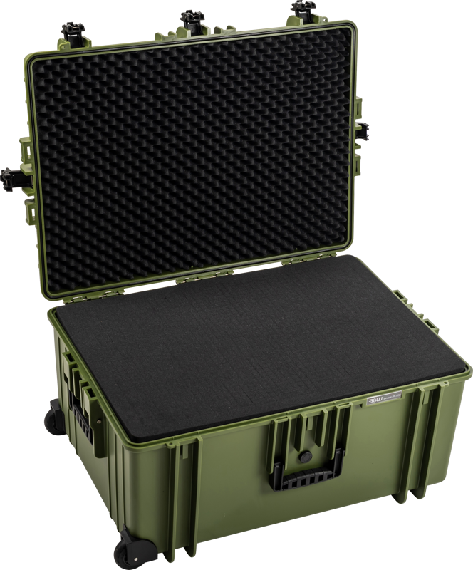 B&W Outdoor Cases BW Outdoor Cases Type 7800 / Bronze green (pre-cut foam)