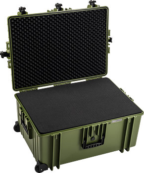 B&W Outdoor Cases BW Outdoor Cases Type 7800 / Bronze green (pre-cut foam)