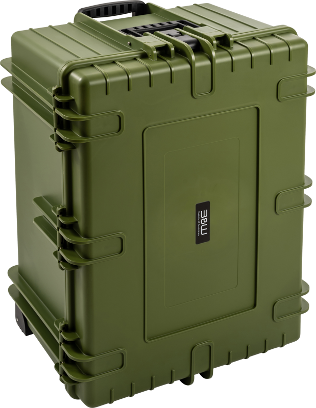 B&W Outdoor Cases BW Outdoor Cases Type 7800 / Bronze green (pre-cut foam) - 3