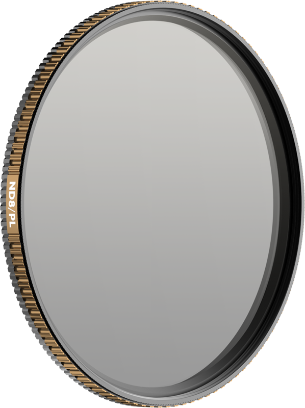 PolarPro QuartzLine ND8 (3 Stop) / Polarization Filter 77mm - 8