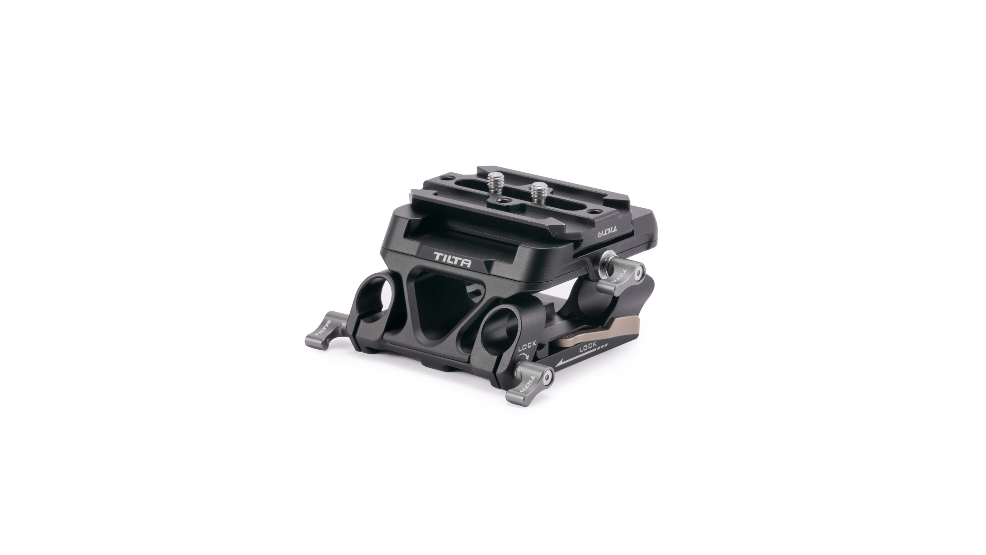 Tilta 15mm LWS Arca Manfrotto Dual Baseplate - Titanium Gray - 4