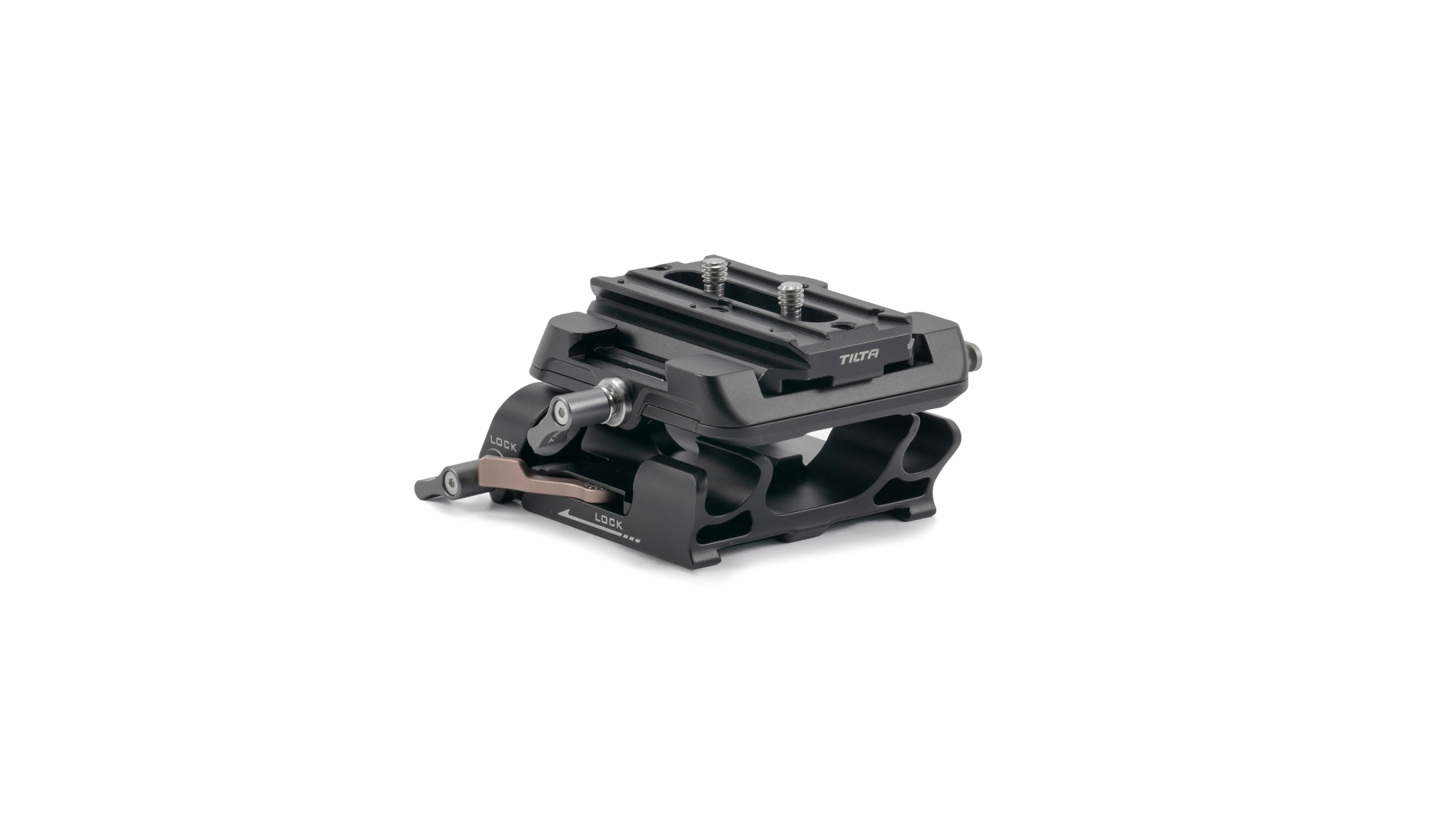 Tilta 15mm LWS Arca Manfrotto Dual Baseplate - Titanium Gray - 17
