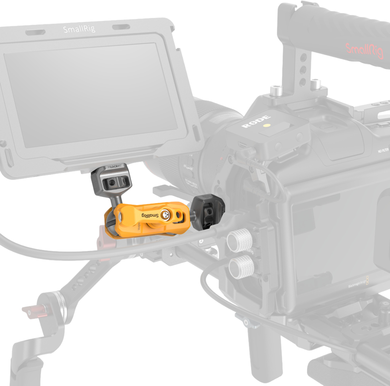 SmallRig 5522 Magic Arm Support with Dual Ball Heads 1/4”-20 Screws（BumbleBee Edition） - 7