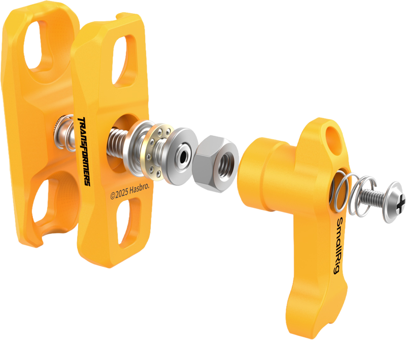 SmallRig 5522 Magic Arm Support with Dual Ball Heads 1/4”-20 Screws（BumbleBee Edition） - 5