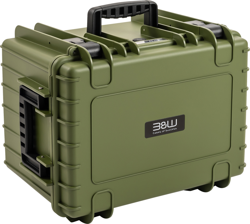 B&W Outdoor Cases BW Outdoor Cases Type 5500 / Bronze green (divider system) - 2