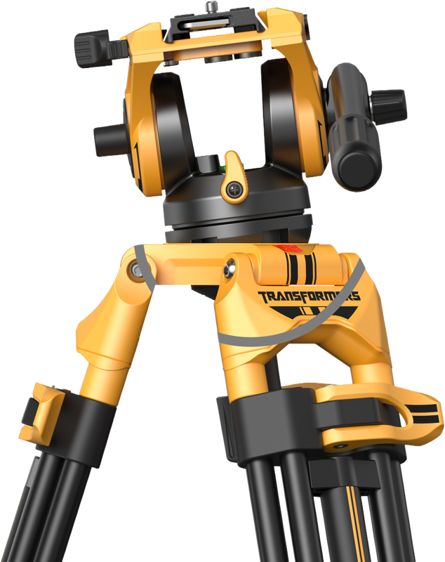 SmallRig 5523 Video Tripod with Heavy-Duty Fluid Head AD-01 (BumbleBee Edition） – för filmskapare - 9