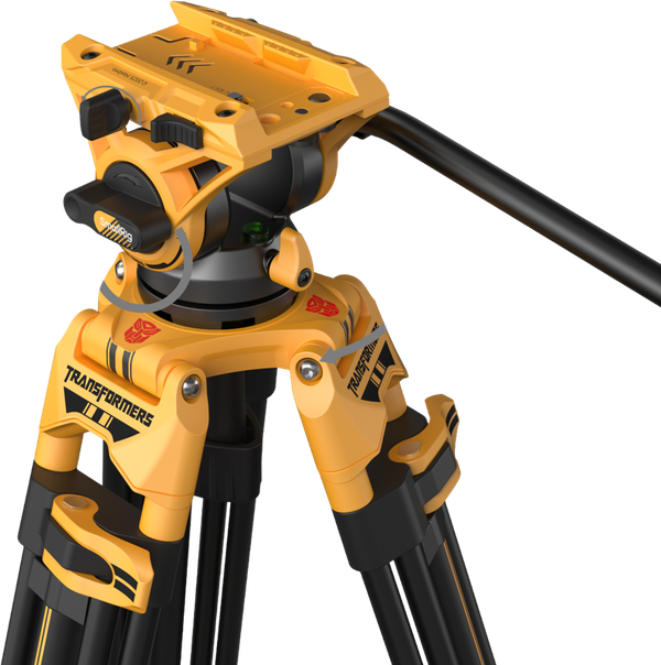 SmallRig 5523 Video Tripod with Heavy-Duty Fluid Head AD-01 (BumbleBee Edition） – för filmskapare - 6