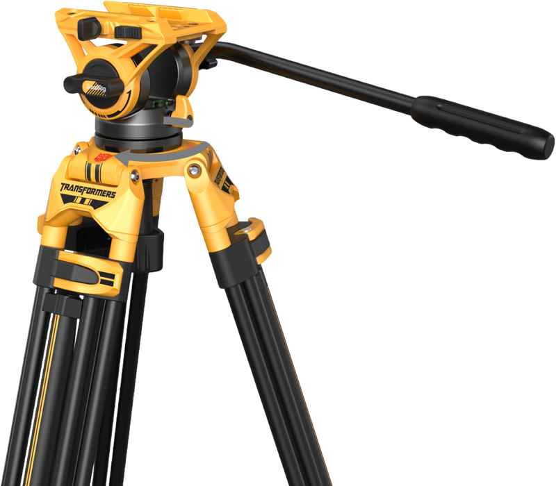 SmallRig 5523 Video Tripod with Heavy-Duty Fluid Head AD-01 (BumbleBee Edition） – för filmskapare - 8