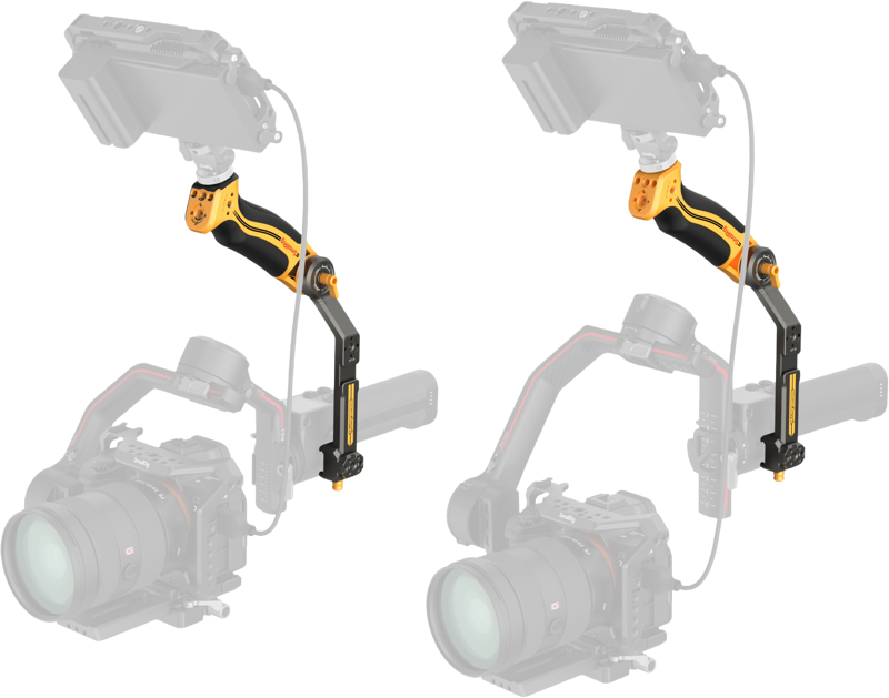 SmallRig 5524 Sling Handle for DJI RS 2/ RSC 2/ RS 3/ 3 Pro/ Mini/ RS 4/ Pro/ Mini (Bumblebee) – för filmskapare - 4