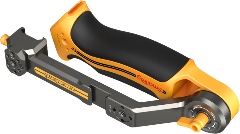 SmallRig 5524 Sling Handle for DJI RS 2/ RSC 2/ RS 3/ 3 Pro/ Mini/ RS 4/ Pro/ Mini (Bumblebee) – för filmskapare - 5