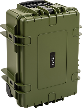 B&W Outdoor Cases BW Outdoor Cases Type 6700 / Bronze green (divider system)