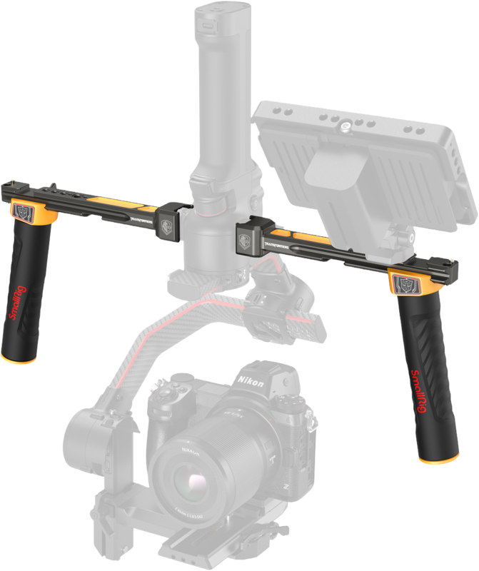 SmallRig 5526 Dual Handgrip for DJI RS 2 / RSC 2 / RS 3 / 3 Pro / RS 4 / 4 Pro（BumbleBee Edition) - 5