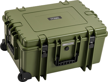B&W Outdoor Cases BW Outdoor Cases Type 6800 / Bronze green (divider system)