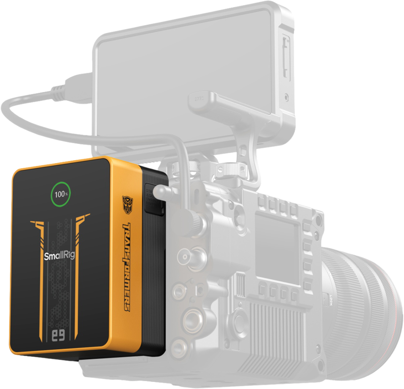 SmallRig 5527 VB99 Pro mini V-Mount Battery（BumbleBee Edition） - 6
