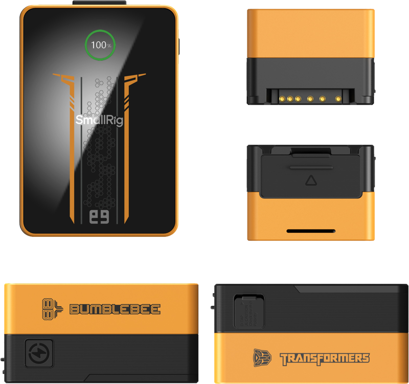 SmallRig 5527 VB99 Pro mini V-Mount Battery（BumbleBee Edition） - 2