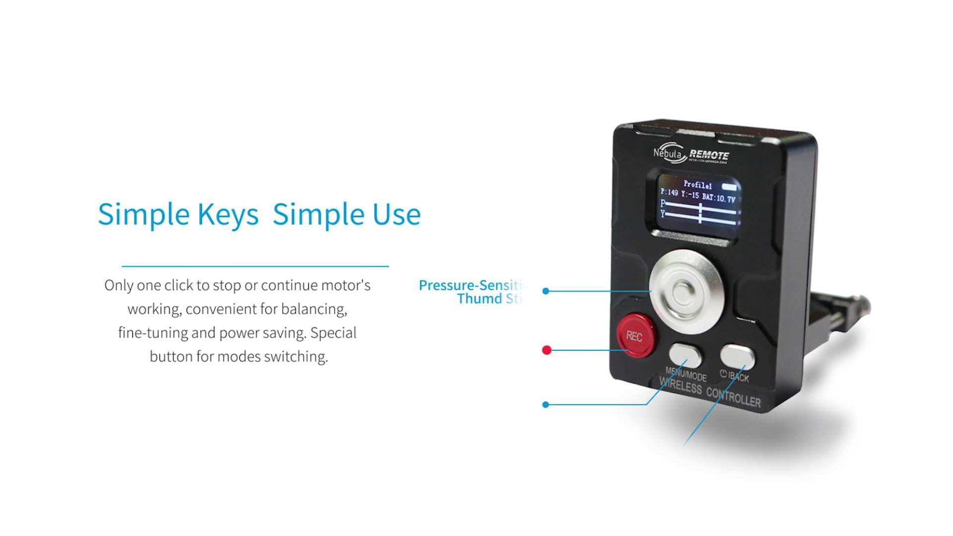 Nebula Wireless REMOTE Control - 2