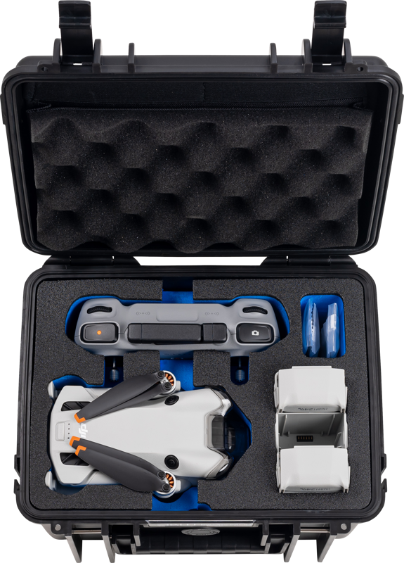 B&W Outdoor Cases BW Outdoor Cases Type 2000 for DJI Mini 4 Pro / Black - 4