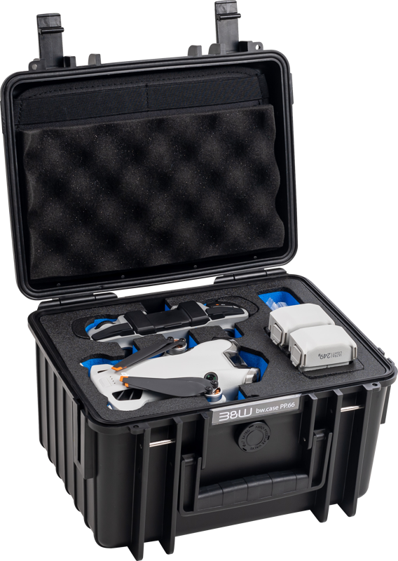 B&W Outdoor Cases BW Outdoor Cases Type 2000 for DJI Mini 4 Pro / Black - 2