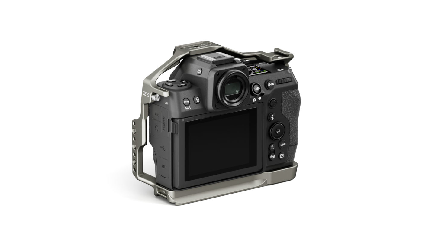 Tilta Full Camera Cage for Nikon Z8 - Titanium Gray - 3