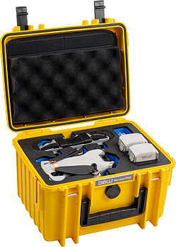 B&W Outdoor Cases BW Outdoor Cases Type 2000 for DJI Mini 4 Pro / Yellow