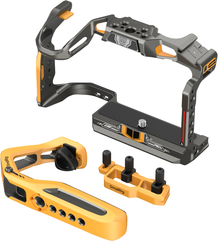 SmallRig 5608 Black Mamba Cage Kit for Canon EOS R5 Mark II (BumbleBee Edition) – för filmskapare - 2