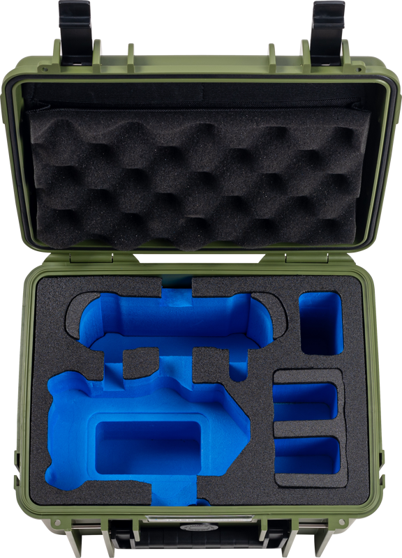 B&W Outdoor Cases BW Outdoor Cases Type 2000 for DJI Mini 4 Pro / Bronze Green – för filmskapare - 3