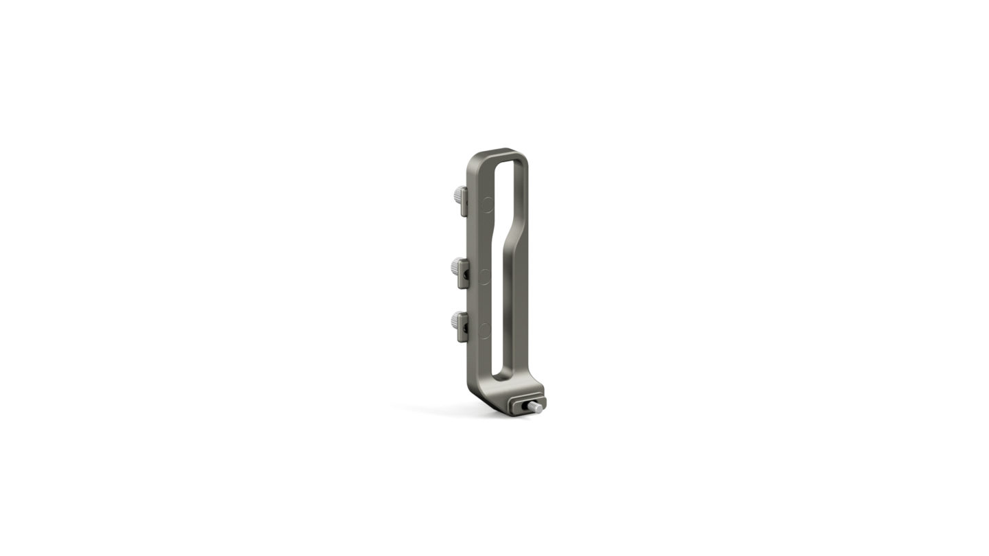 Tilta HDMI and USB-C Cable Clamp for Nikon Z8 - Titanium Gray - 3