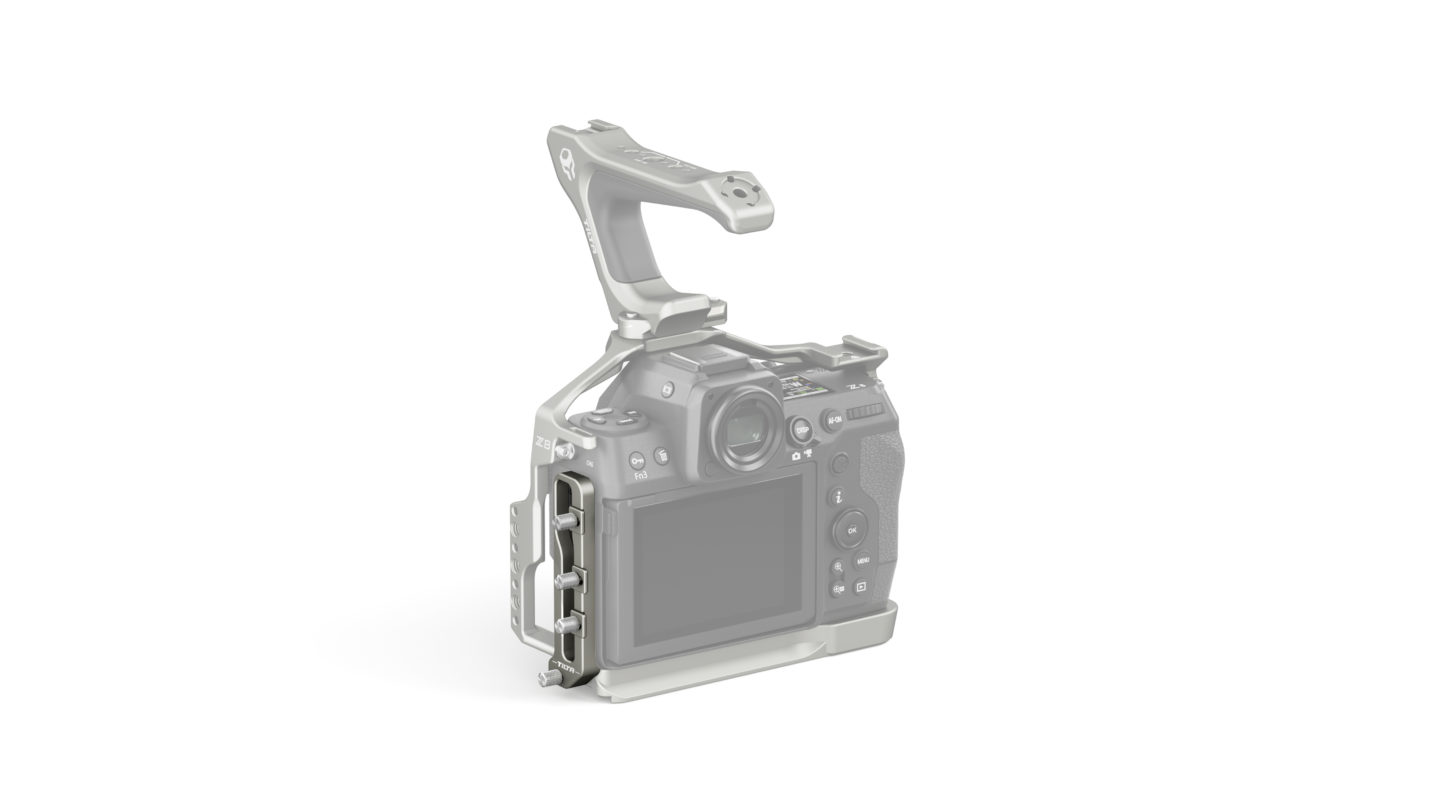 Tilta HDMI and USB-C Cable Clamp for Nikon Z8 - Titanium Gray
