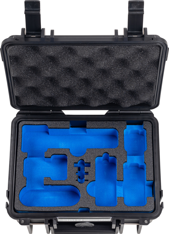 B&W Outdoor Cases BW Outdoor Case Type 500 for DJI Osmo Pocket 3 Creator Combo, Black - 3