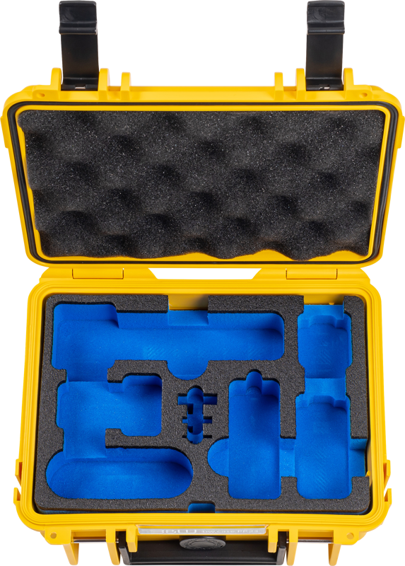 B&W Outdoor Cases BW Outdoor Case Type 500 for DJI Osmo Pocket 3 Creator Combo, Yellow - 3
