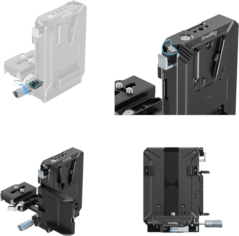SmallRig 5227 V-Mount Battery Mount Plate Kit - 8