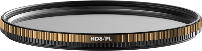PolarPro QuartzLine ND8 (3 Stop) / Polarization Filter 82mm