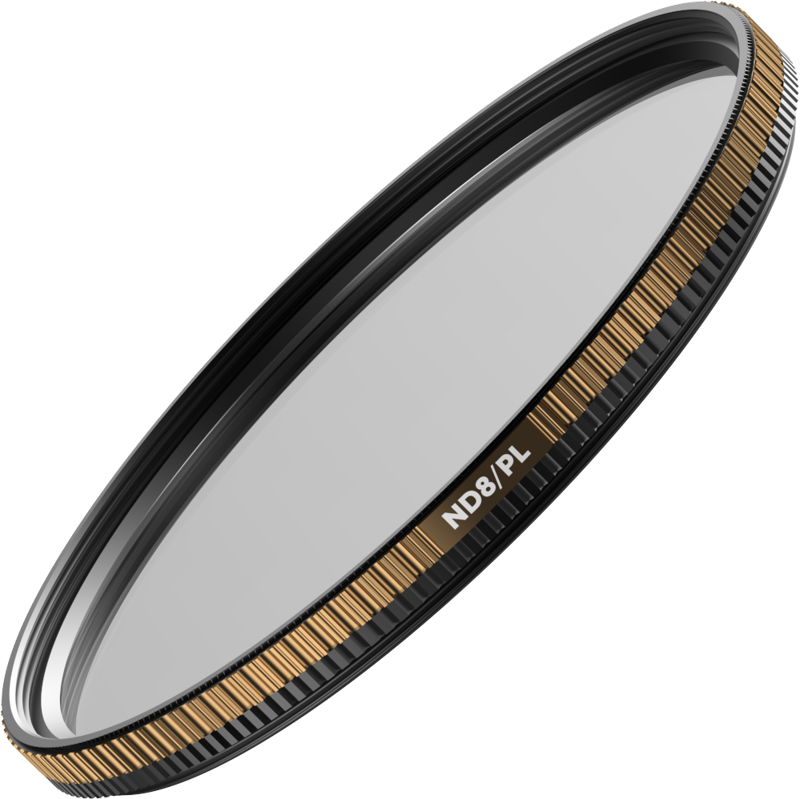 PolarPro QuartzLine ND16 (4 Stop) / Polarization Filter 82mm - 12