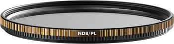 PolarPro QuartzLine ND16 (4 Stop) / Polarization Filter 82mm