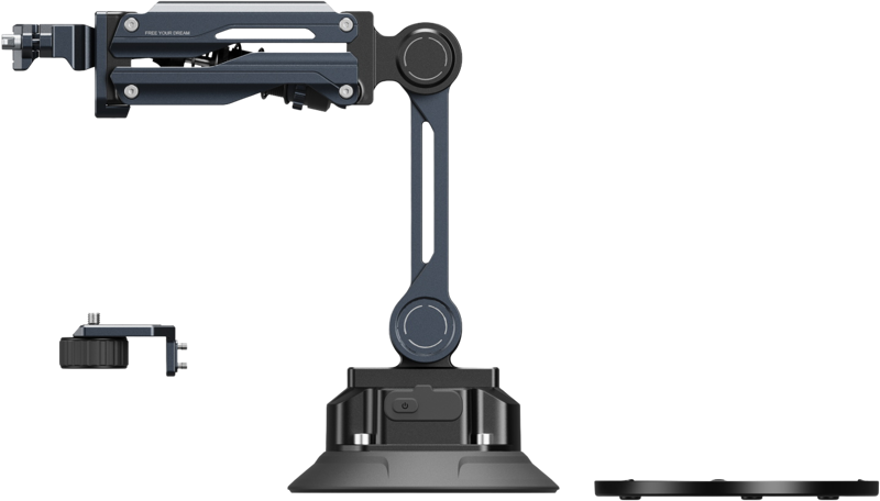 SmallRig 5507 Shock Absorber Support with Electronic Suction Cup for Osmo Pocket 3 / HERO13 and more - 4