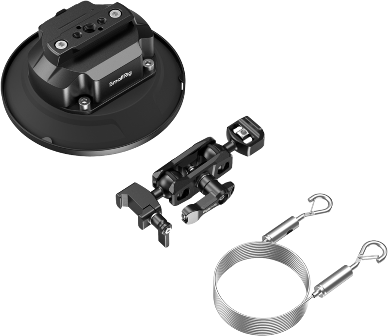 SmallRig 5399 5" Electric Suction Cup Mount Kit - 2