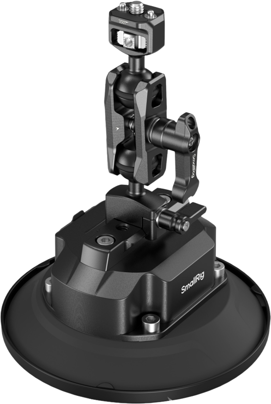 SmallRig 5399 5" Electric Suction Cup Mount Kit - 3