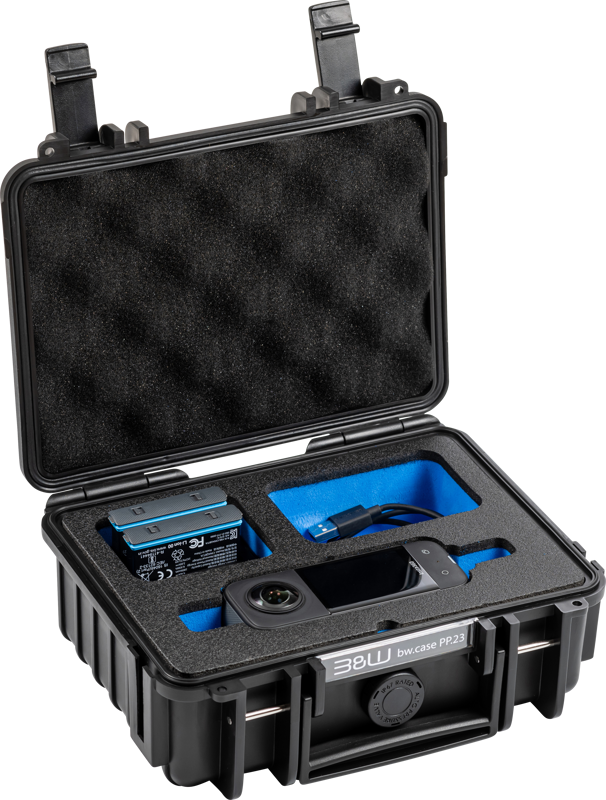 B&W Outdoor Cases BW Outdoor Case Type 500 for Insta360 X3, black - 2