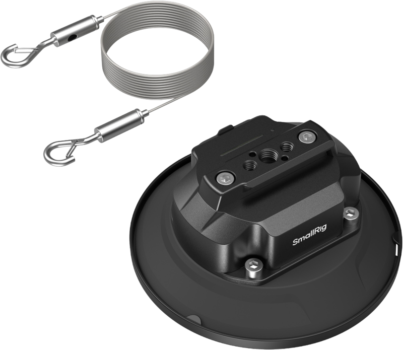 SmallRig 5398 5" Electric Suction Cup Mount - 2