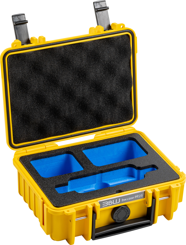 B&W Outdoor Cases BW Outdoor Case Type 500 for Insta360 X3, yellow