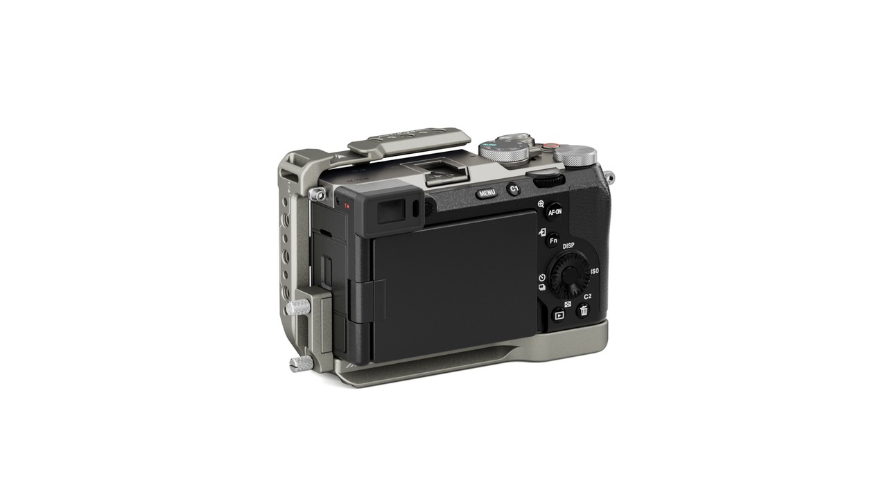 Tilta Half Camera Cage for Sony a7C II / a7C R - Titanium Gray