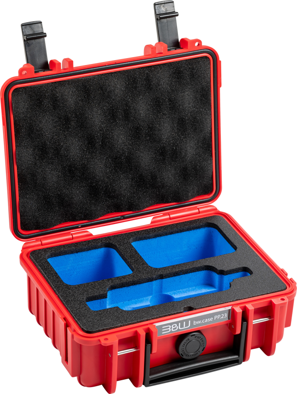 B&W Outdoor Cases BW Outdoor Case Type 500 for Insta360 X3, red