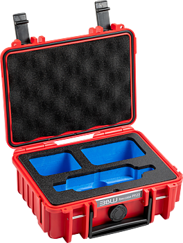 B&W Outdoor Cases BW Outdoor Case Type 500 for Insta360 X3, red