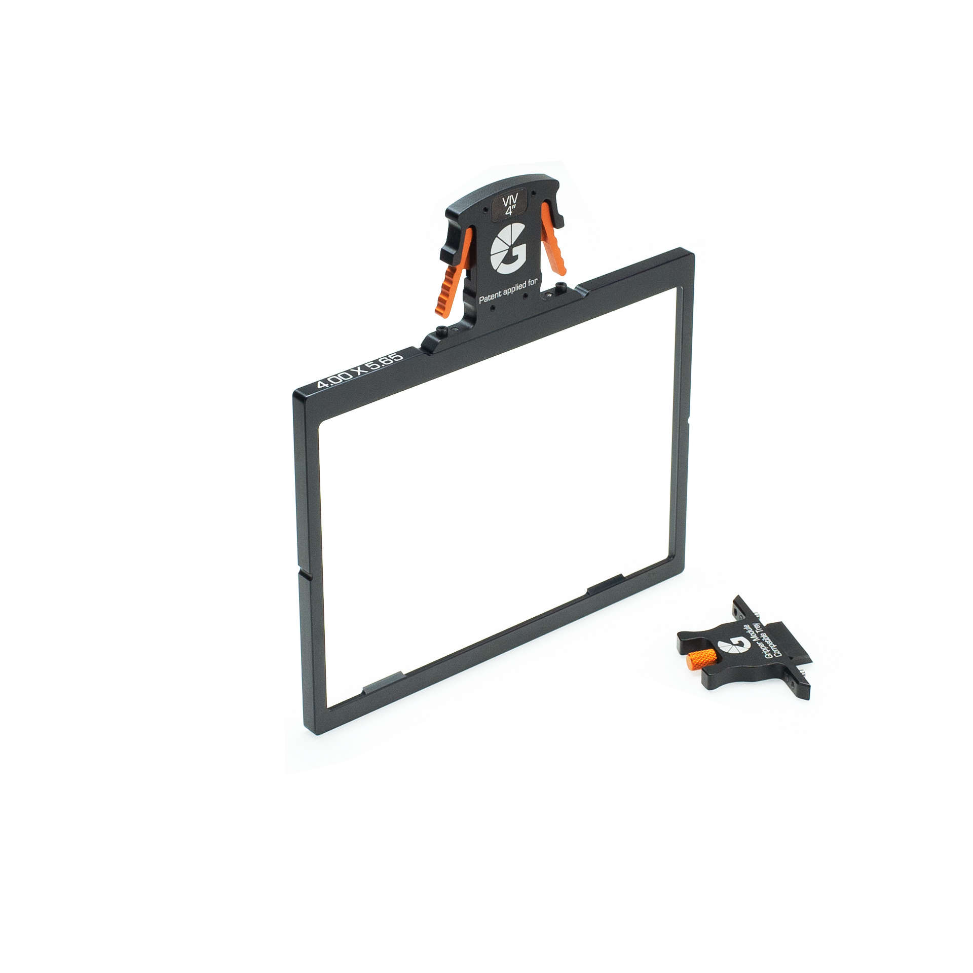 Bright Tangerine *PHASE OUT* 4x5.65" Gripper Tray (Misfit Kick) – för filmskapare
