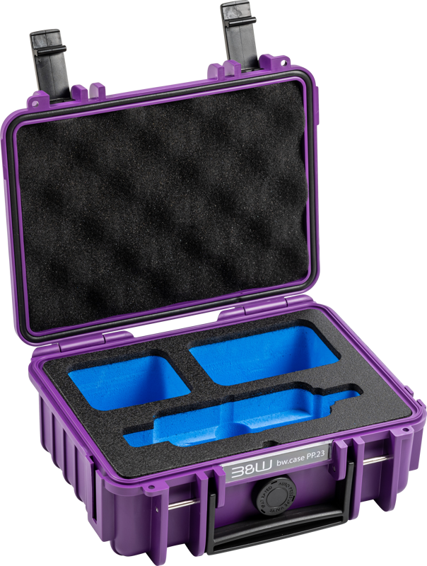 B&W Outdoor Cases BW Outdoor Case Type 500 for Insta360 X3, purple