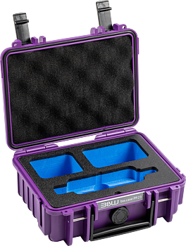 B&W Outdoor Cases BW Outdoor Case Type 500 for Insta360 X3, purple