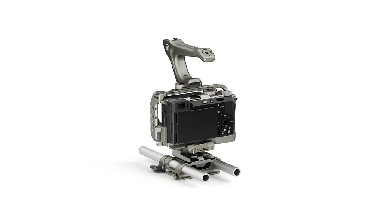 Tilta Camera Cage for Sony a7C II / a7C R Basic Kit - Titanium Gray