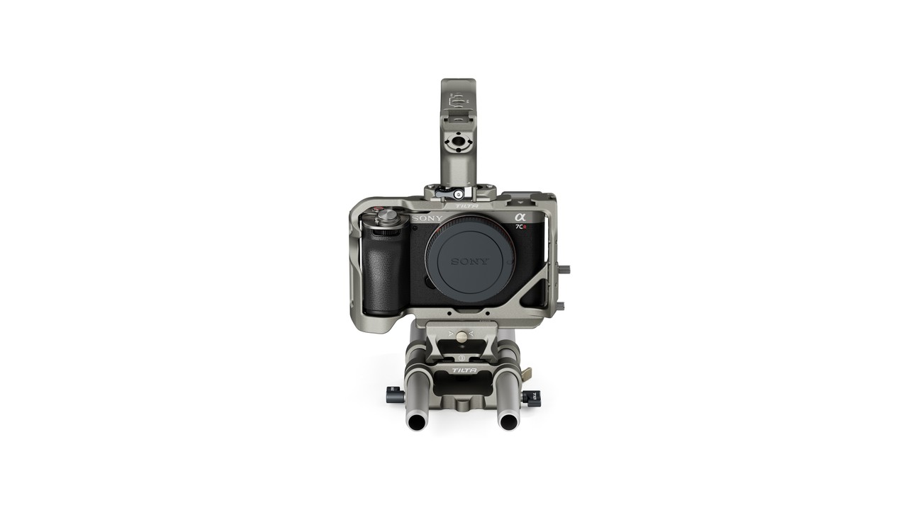 Tilta Camera Cage for Sony a7C II / a7C R Basic Kit - Titanium Gray - 2